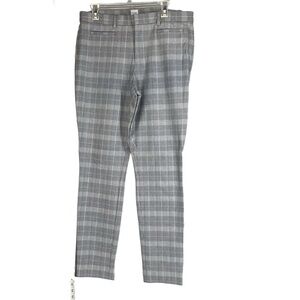 12 Tall‎ Stylish Gray Plaid Dress Pants